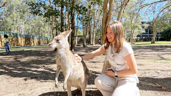 Amandan lukiovaihto Australiassa